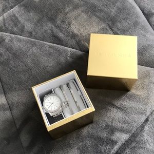 Michael Kors watch and 2 bracelet set